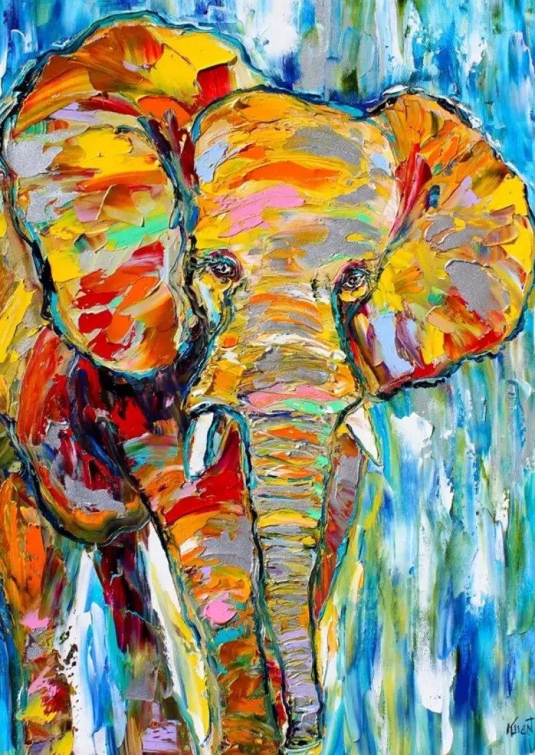 Enjoy: Colorful Elephant (1000)