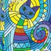 Enjoy: Ornamental Cat (1000)