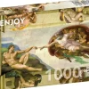 Enjoy: The Creation of Adam, Michelangelo Buonarroti (1000)