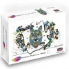 Eureka: Rainbow Wooden Puzzles, Wolf (180)