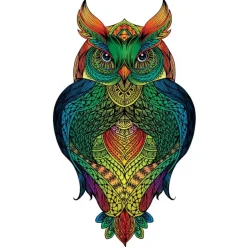 Eureka: Rainbow Wooden Puzzles, Owl (137)