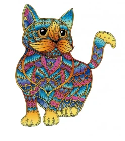 Eureka: Rainbow Wooden Puzzles, Cat (99)