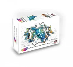 Eureka: Rainbow Wooden Puzzles, Sea Turtle (125)