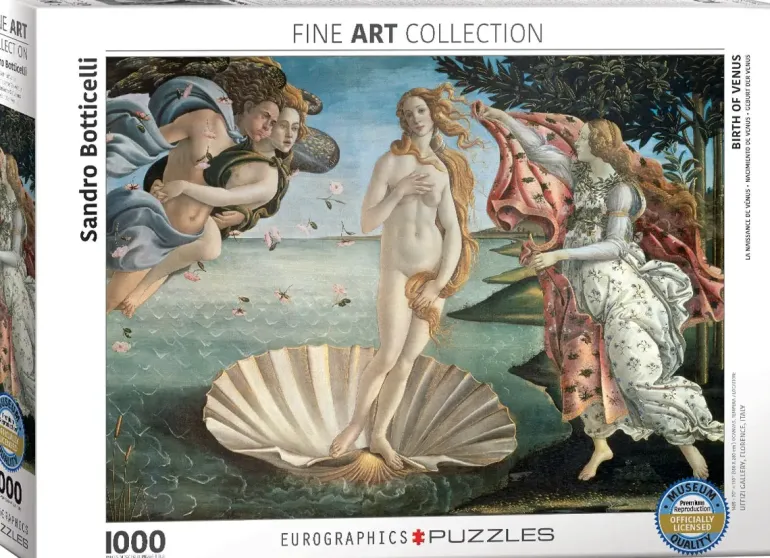 EuroGraphics: Botticelli - Birth of Venus (1000)