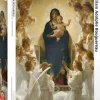 EuroGraphics: Bouguereau - Virgin with Angels (1000)