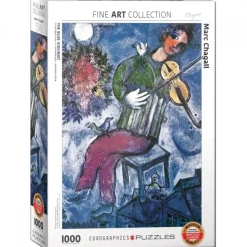 EuroGraphics: Chagall - The Blue Violinist (1000)