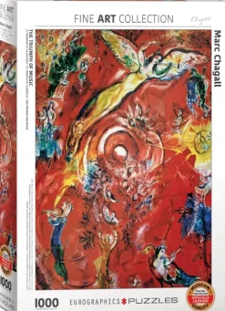 EuroGraphics: Chagall - The Triumph of Music (1000)