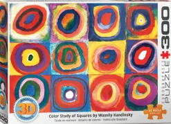 EuroGraphics: Color Study of Squares by Wassily Kandinsky - 3D Effekt (300)