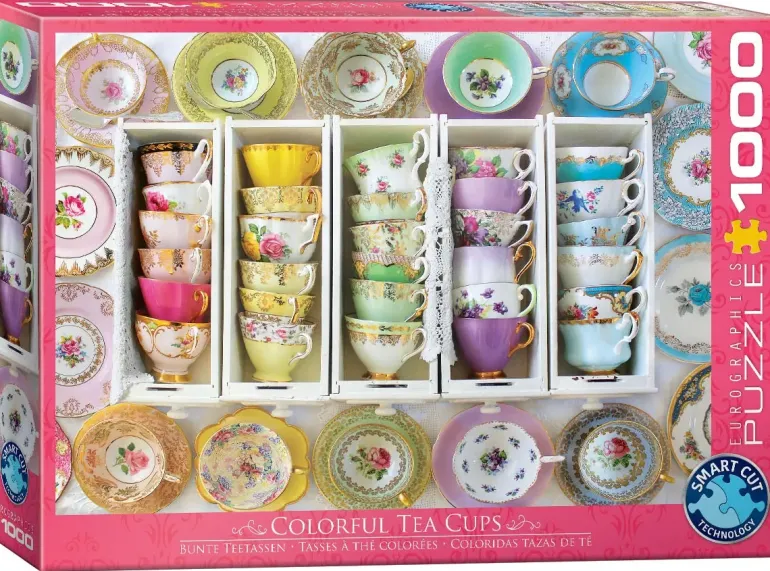 EuroGraphics: Colorful Tea Cups (1000)
