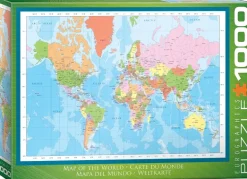EuroGraphics: Map of the World (1000)