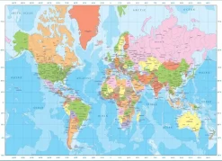 EuroGraphics: Map of the World (1000)