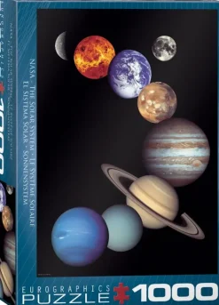 EuroGraphics: NASA - The Solar System (1000)