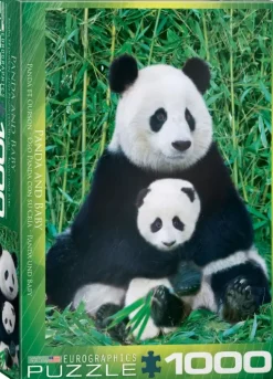 EuroGraphics: Panda and Baby (1000)