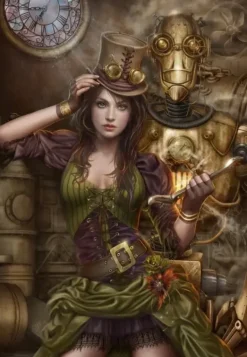 Grafika: Cris Ortega - Ex Machina (1000)