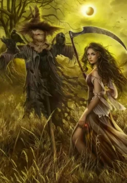 Grafika: Cris Ortega - Field of the Scarecrow (1000)