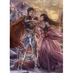 Grafika: Cris Ortega - Over the Hills where the Ice Melts (1000)