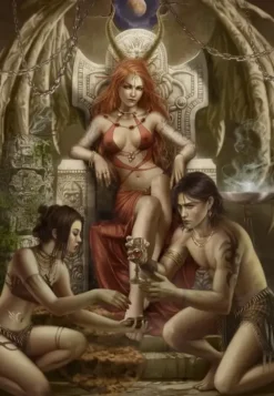 Grafika: Cris Ortega - The Last Throne of the Moon (1000)