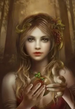 Grafika: Cris Ortega - The Golden Threshold (1000)