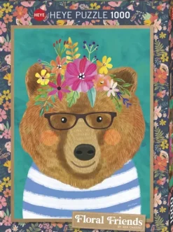 Heye: Floral Friends - Gentle Bruin (1000)