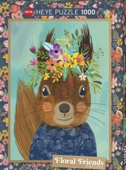 Heye: Floral Friends - Sweet Sqirrel (1000)