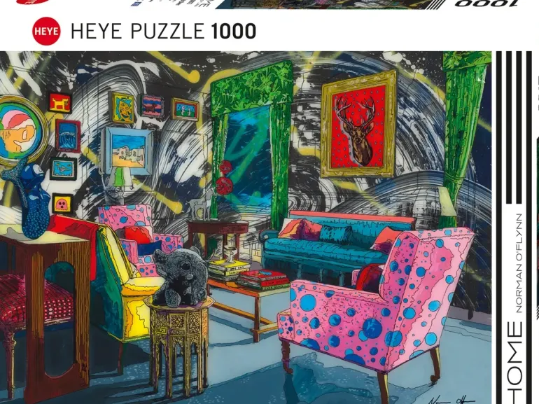 Heye: Home - Room with Deer (1000)