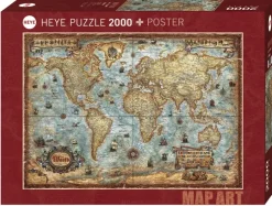 Heye: Map Art - The World (2000)