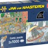 Jan Van Haasteren: 2 x 1000 (The Cheese Market, Sailboat Race)