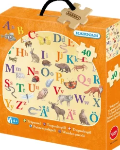 Kärnan: Träpussel - ABC (40)