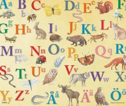 Kärnan: Träpussel - ABC (40)