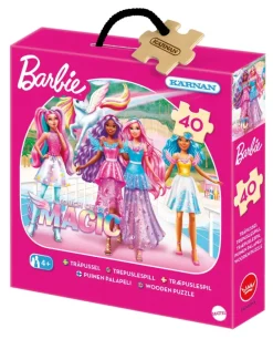 Kärnan: Träpussel - Barbie (40)