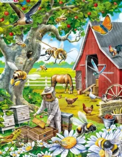 Larsen: Rampussel - Biskötare som Skördar Honung (53)