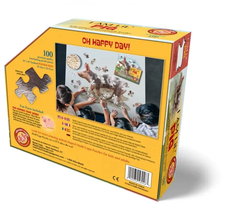 Madd Capp Puzzles: I am Lil' Pig (100)