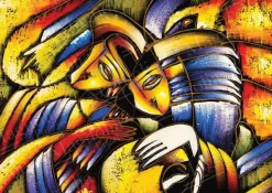 Magnolia: Abstract Face (1000)