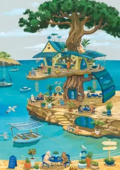 Magnolia: Cats on the Tree (1000)