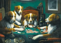 Magnolia: Dogs Playing Poker (1000)