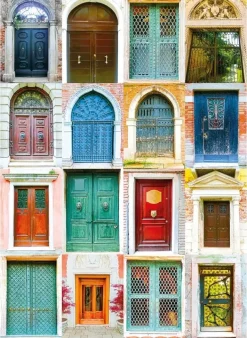 Nova Puzzle: Collage - Venetian Doors (1000)