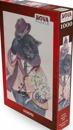 Nova Puzzle: Romantic Cat (1000)