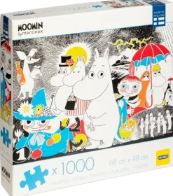 Peliko: Mumin - Moomin, Muminfamiljen i Sol och Storm (1000)