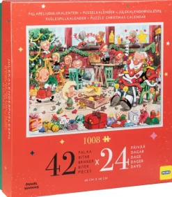 Peliko: Pusselkalender - Julpyntningsdags! (1008)