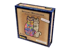 Philos: Artifact Wooden Puzzle - Cat (160)