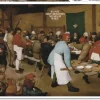 Piatnik: Pieter Bruegel the Elder - Peasant Wedding, ca 1568 (1000)