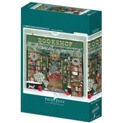 Pieces & Peace: Christmas Bookshop (1000)