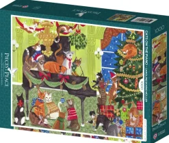 Pieces & Peace: Cats on the Piano (1000)