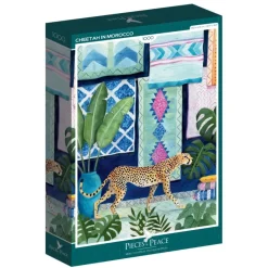 Pieces & Peace: Cheetah in Morocco (1000)