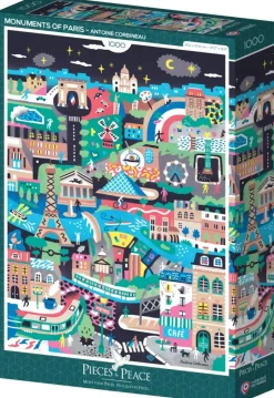Pieces & Peace: Monuments of Paris (1000)