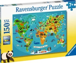 Ravensburger: Animal World Map (150)