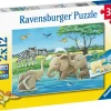 Ravensburger: Baby Safari Animals (2 x 12)