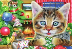 Ravensburger: Christmas Kitties (2 x 24)