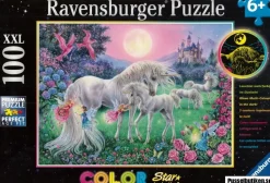 Ravensburger: Color Star Line - Unicorns in the Moonlight (100)