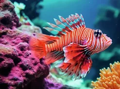 Ravensburger: Colorful Animals - Red Lionfish (500)